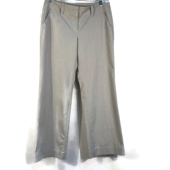 Ann Taylor Career Pants Pin strip Womens size 10 - Picture 1 of 7